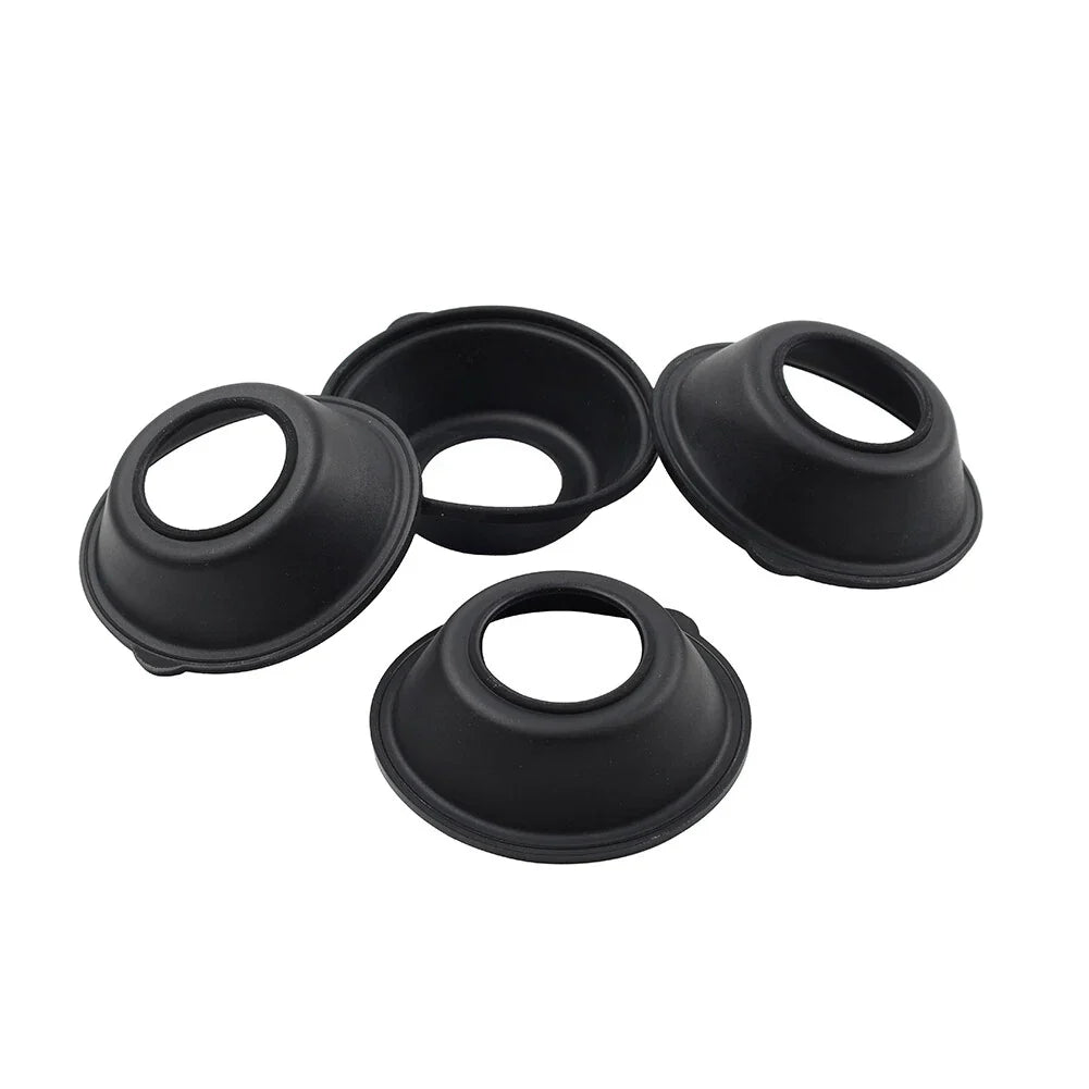 4Pcs Rubber Carburetor Diaphragms for Suzuki GS200 GN200