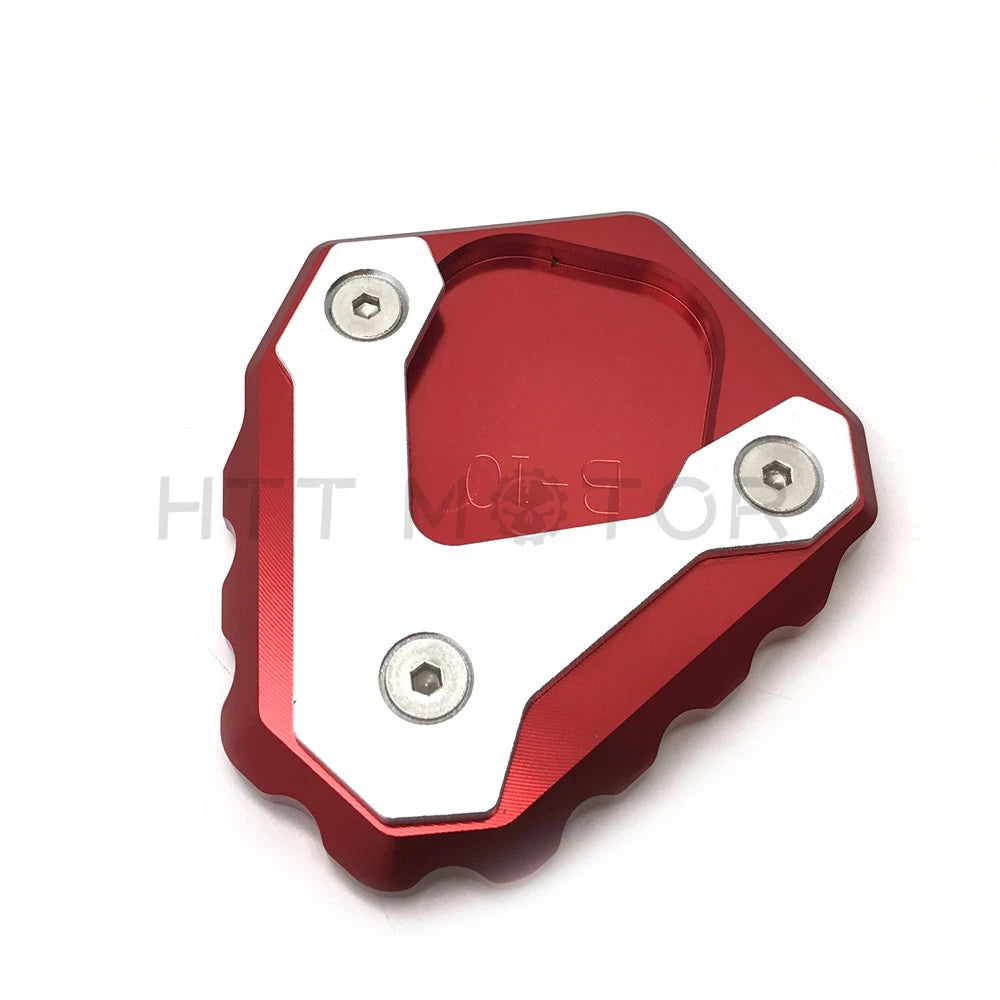 Kickstand Extension Plate for BMW G310 G310GS (2017–2018) Red
