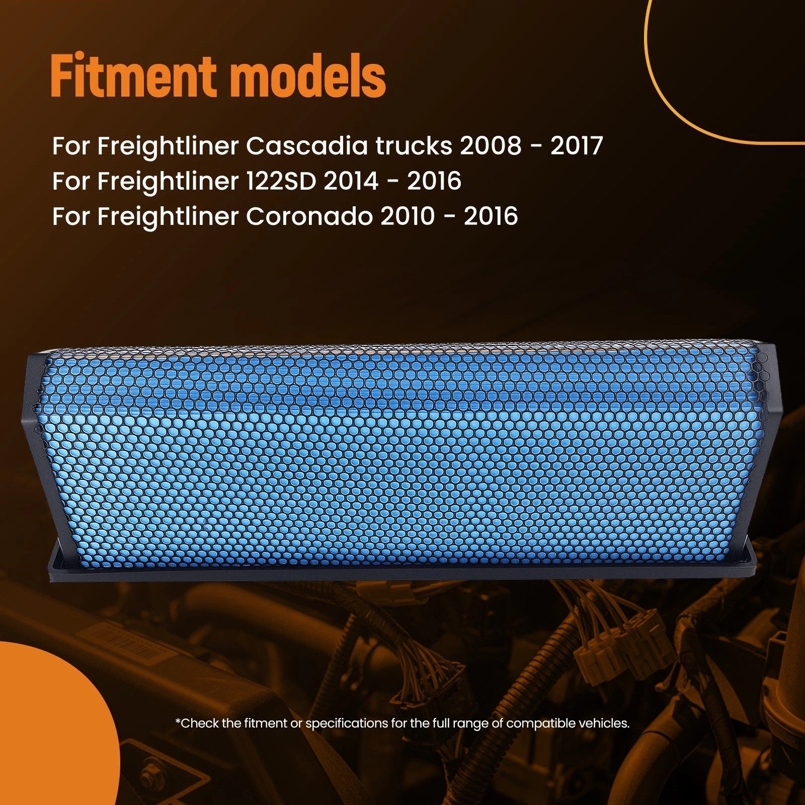 Engine Air Filter for Freightliner Cascadia (2008-2020)