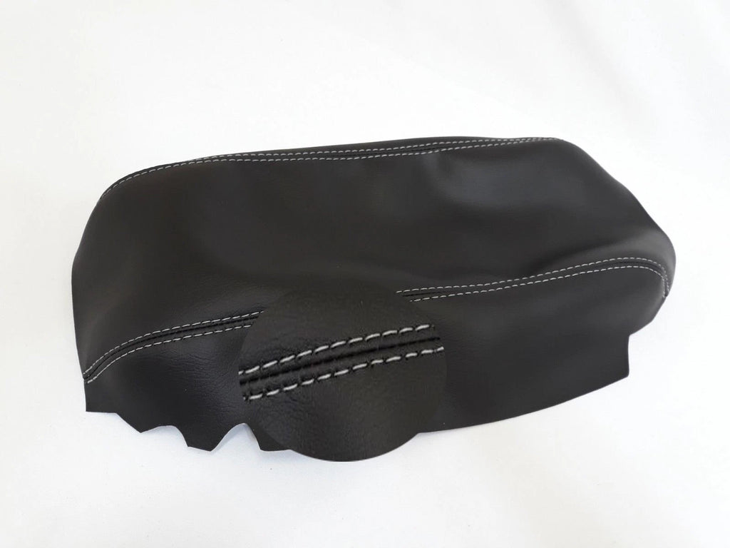 Center Console Armrest Cover for Corvette C5 (1997–2004) Gray Stitch