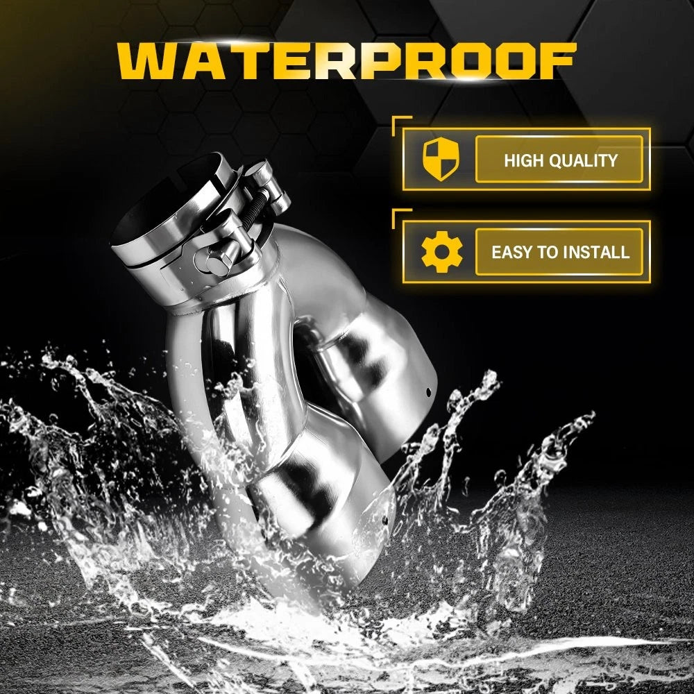 2.5" Exhaust Tip for Universal Fit (Stainless Steel)