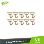 10 Pack Swivel J Hook for Car Hauler Trailer Tow Truck Tie Down