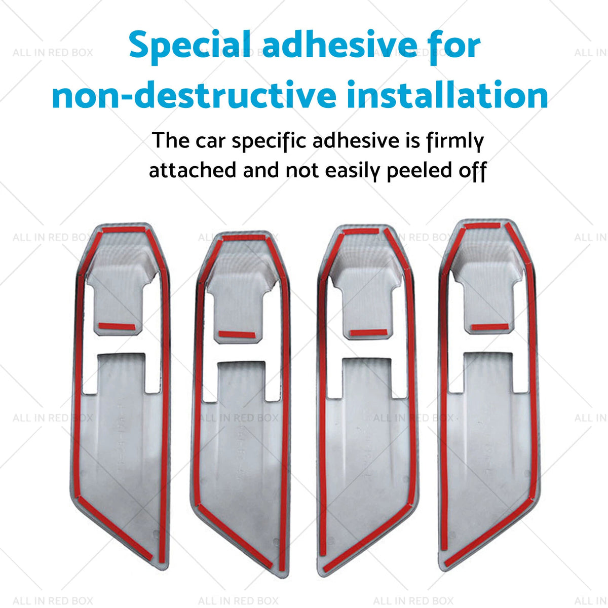 Carbon Fiber Inner Door Handle Cover for Mitsubishi Triton L200 (2023–2025)
