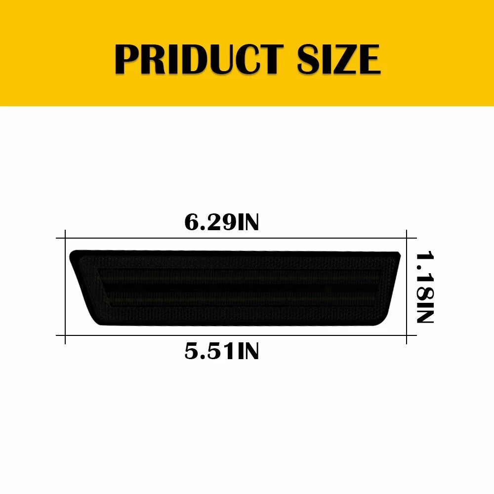 Set of 2 Smoke LED Front Side Marker Lamps for Dodge Challenger (2008–2014)