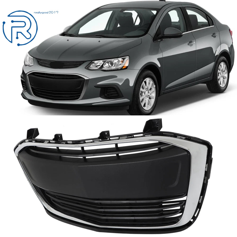 Matte Black Front Lower Grill for Chevrolet Sonic (2017–2020)