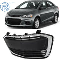 Matte Black Front Lower Grill for Chevrolet Sonic (2017–2020)