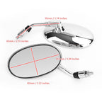 Rearview Side Mirrors for Honda Shadow VT1100 VT750 VT600 VF750 (1983–2007)