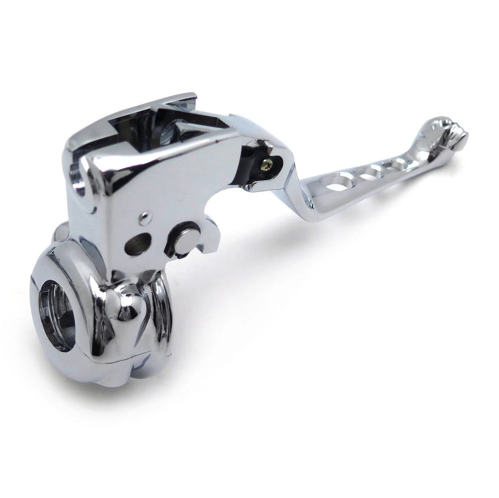 Skull Clutch Lever Mount Bracket for Harley Road King/Dyna Super Glide (1996–2007)