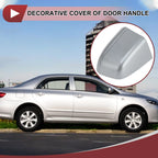 Rear Right Door Handle for Honda Accord (2018–2020) Silver Tone ABS