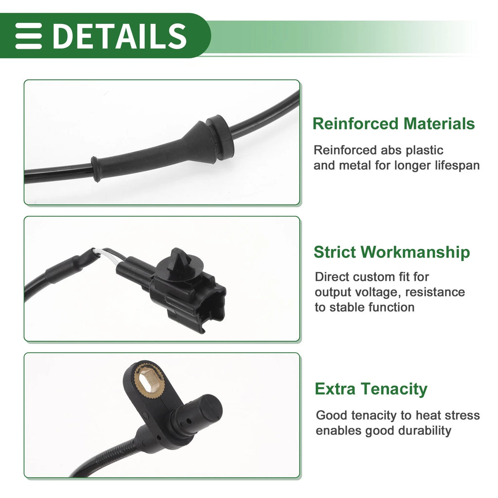ABS Wheel Speed Sensor No. 47901ED500 for Nissan Tiida C11 (2004–2014)