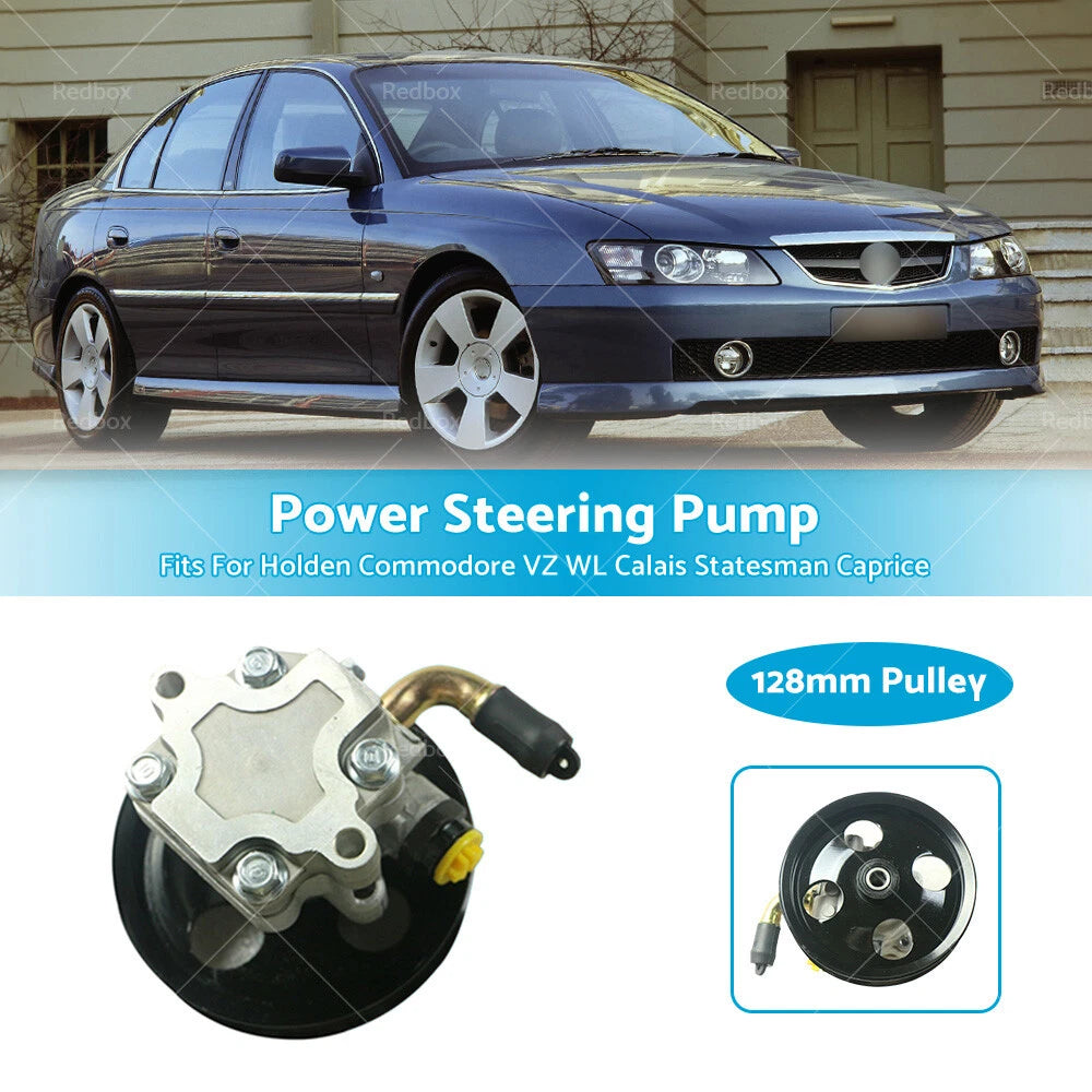Pulley 128mm Power Steering Pump for Holden Commodore VZ WL (2004–2006)