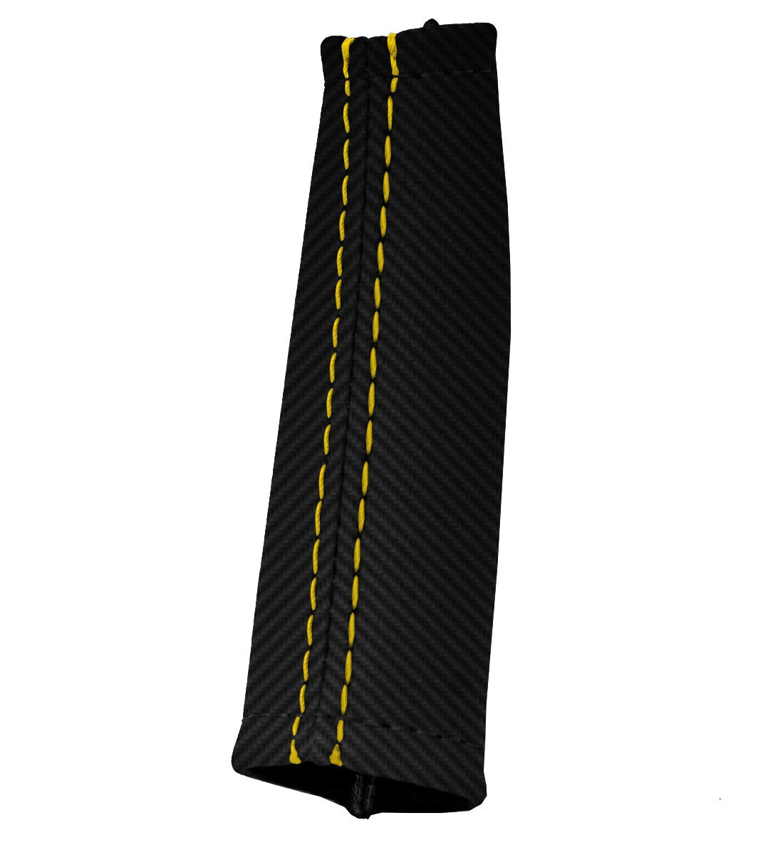 Carbon Fiber E Brake Cover for Nissan Skyline R33 (1993–1998) Yellow Stitch