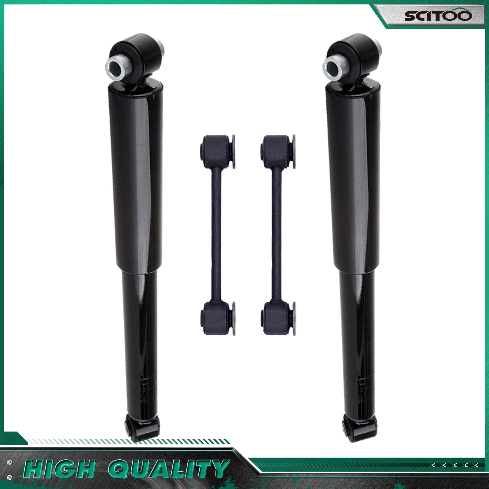 Rear Shocks Absorber & Sway Bar Link for Chrysler PT Cruiser (2001–2010)