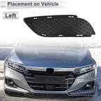 1 Pc Fog Light Grill for Mercedes-Benz B W246 (2012–2018) No. 2468851522 Black