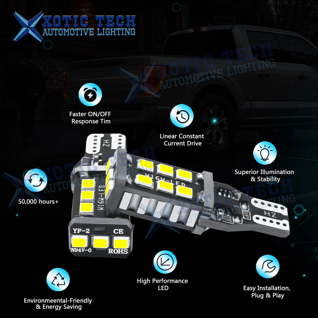 LED License Backup Reverse High Mount Lights Kit for Dodge Ram 1500/2500 (2003-2006)