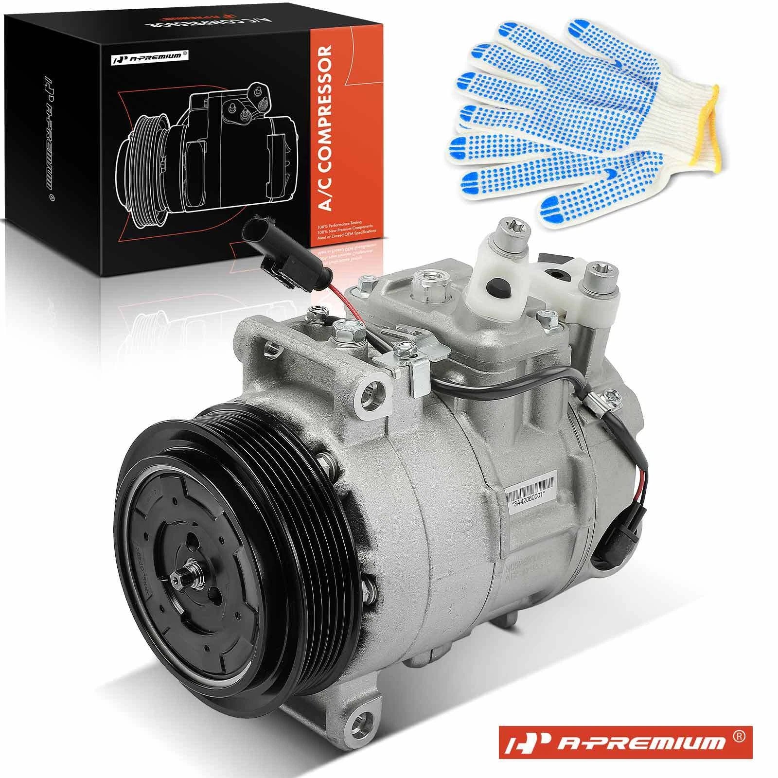 A/C Compressor with Clutch for Benz E350, SLK280, SLK300, SLK350 (2007–2009)
