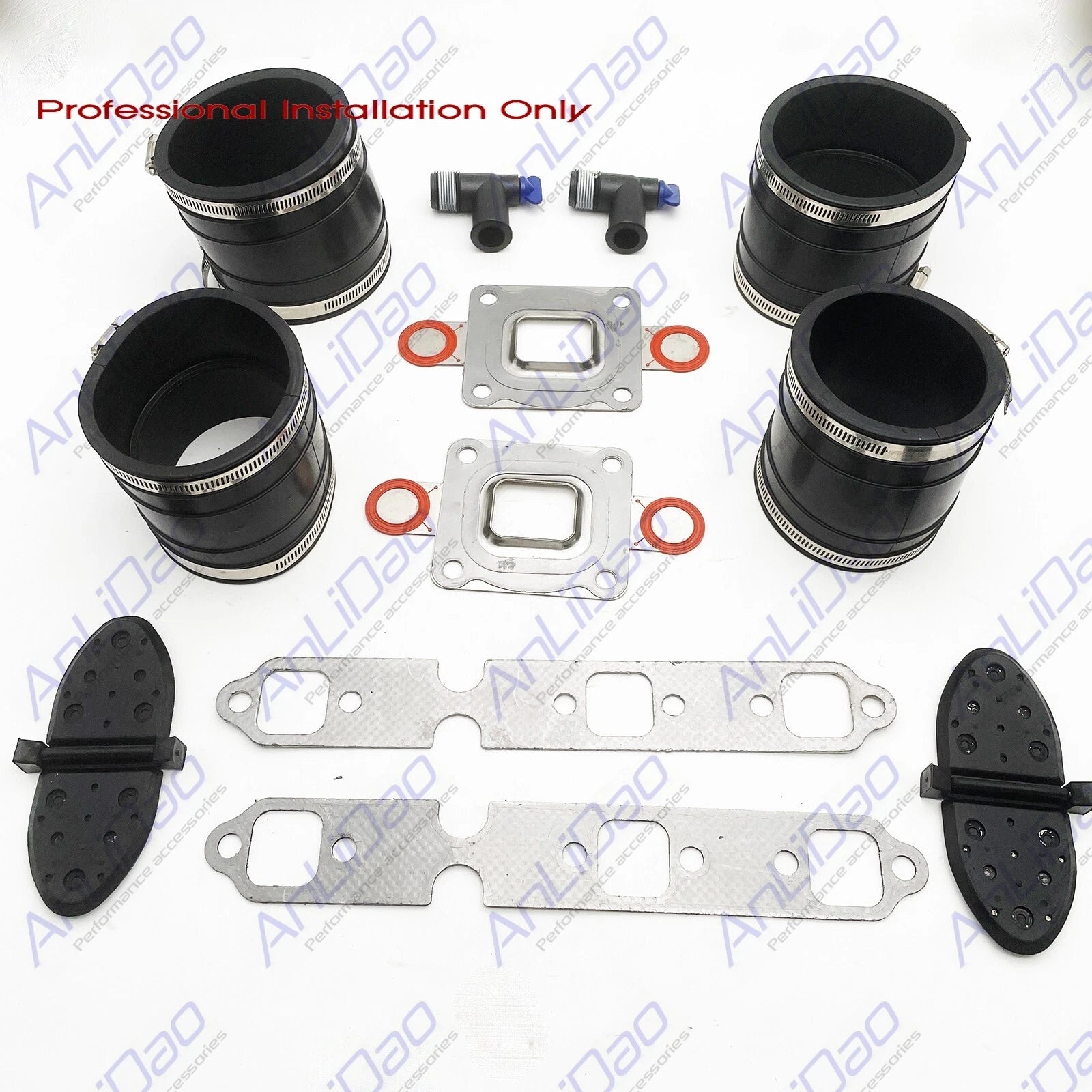 Exhaust Bellows Kit for MerCruiser GM V6 (807166A1, 44348001, 27-99757)