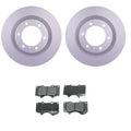 Hella Front Rotors & Akebono ProACT Ceramic Brake Pads Kit for 4Runner GX460 (2010–2023)
