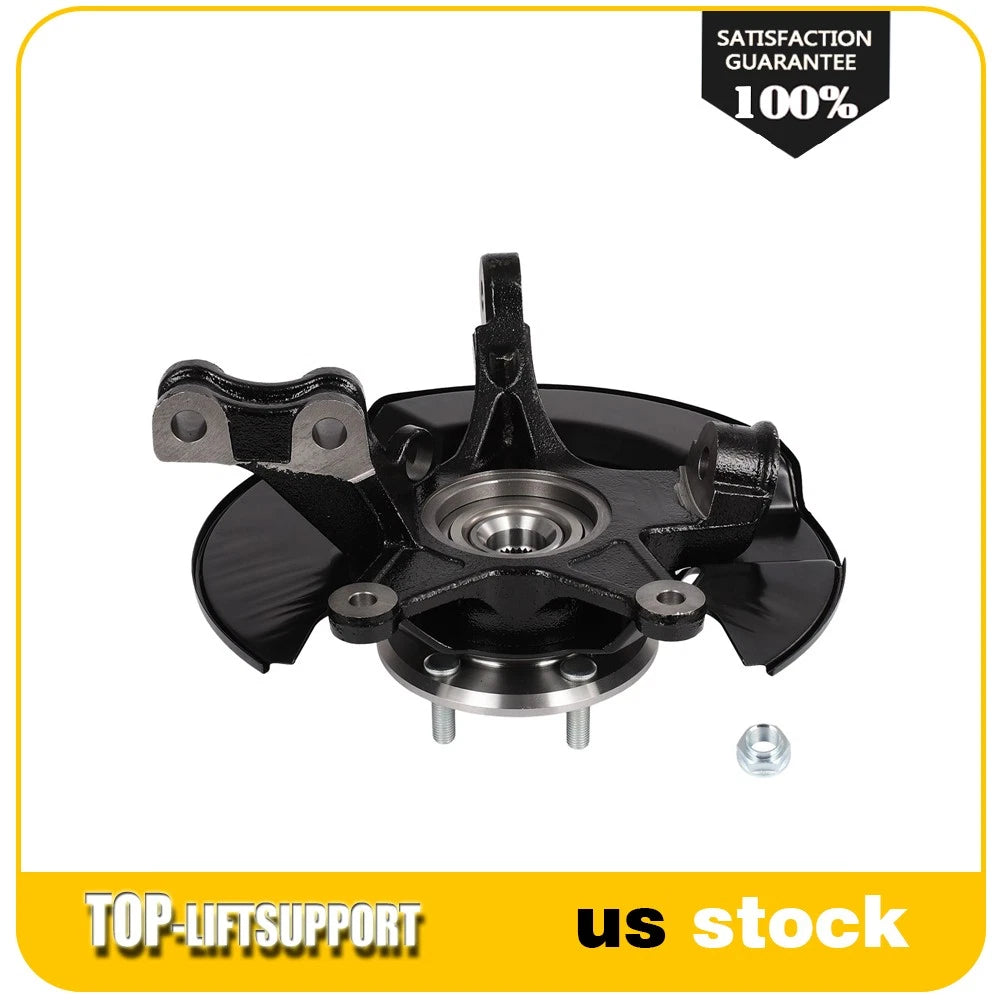 Front Left Steering Knuckle Wheel Bearing Hub for Toyota Highlander (2008–2013)