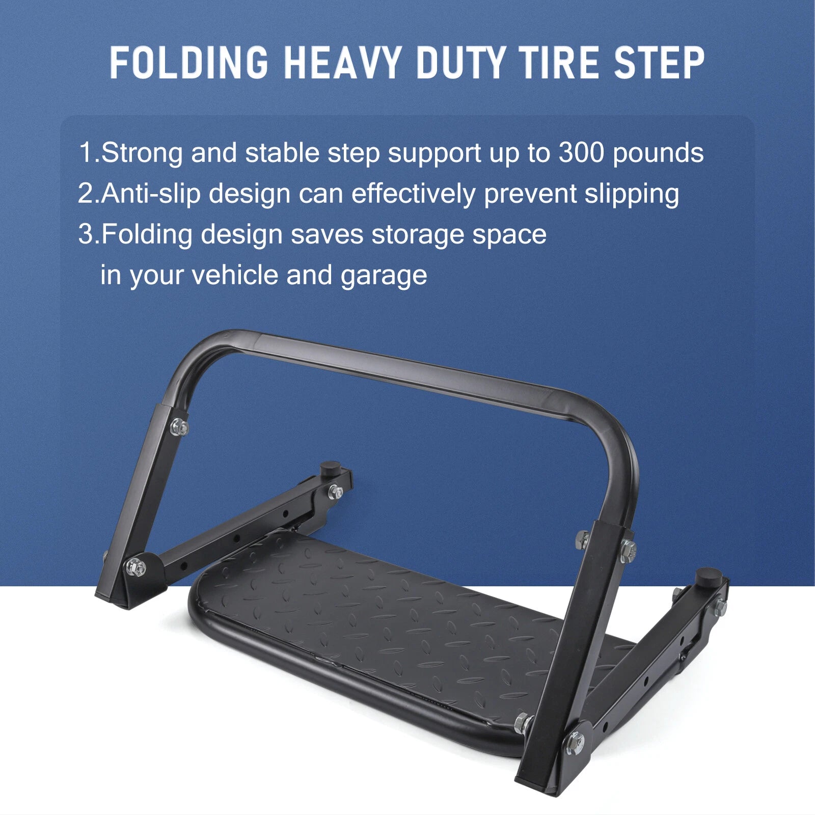 Tire Steps for Pickup Truck (2010-2023)
