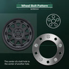 Set of 4 Wheel Spacers 5x150 1.25" 14x1.5 for Toyota Tundra, Lexus LX470 (2007–2016)
