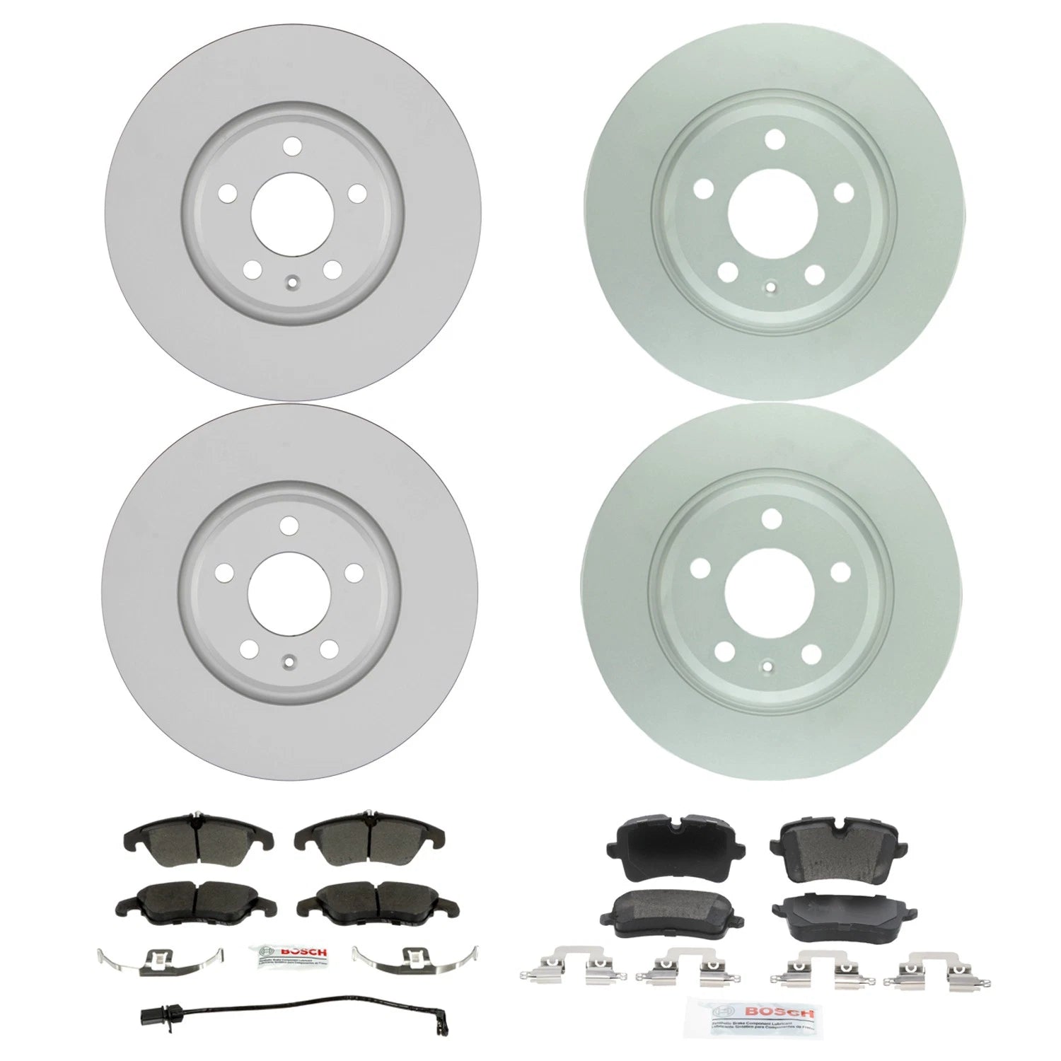 Bosch Quietcast Disc Brake Pad Kit for Audi A6 (2012–2018)