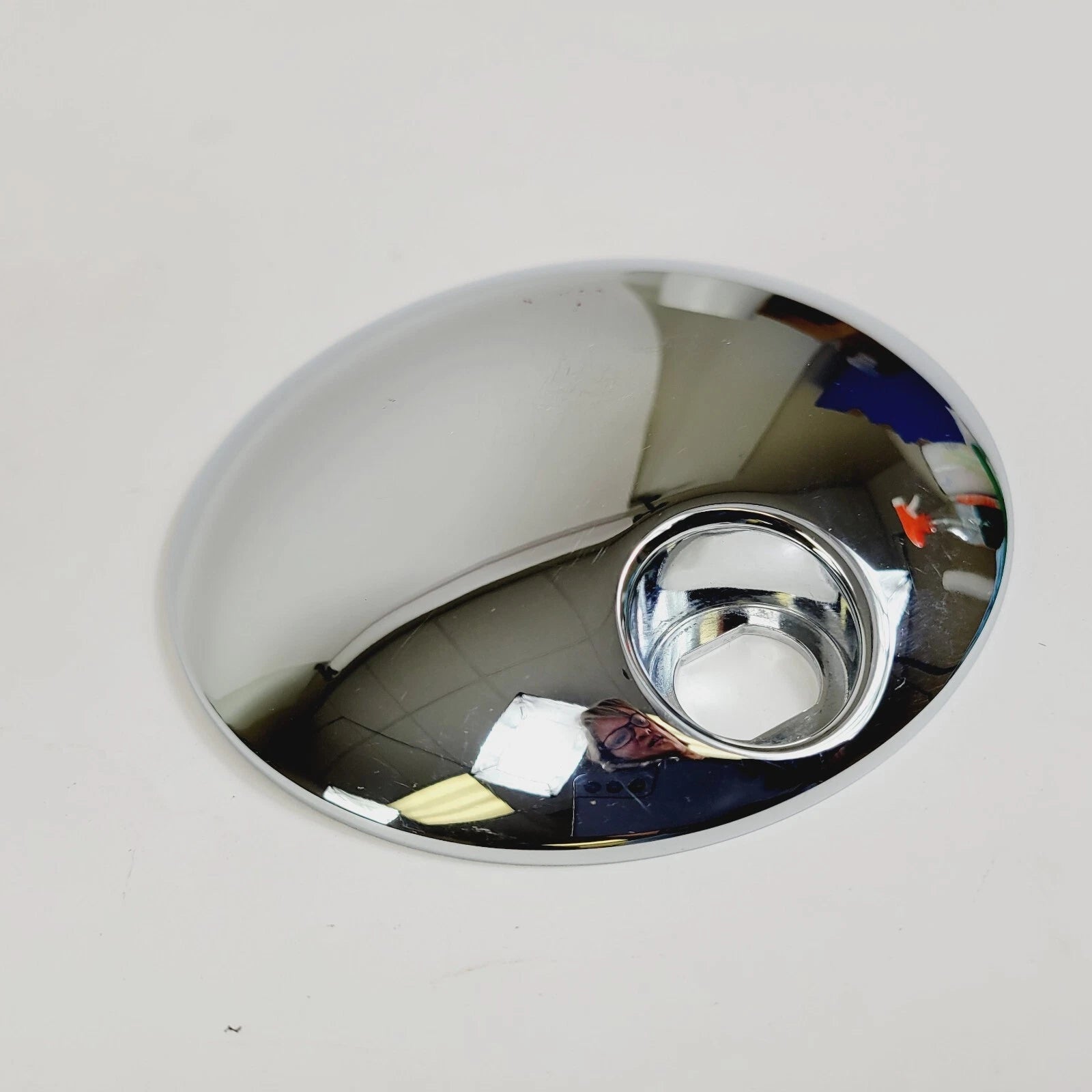 Genuine Chrome Tank Console Door Lid for Harley-Davidson (2008–2023) 61278-08