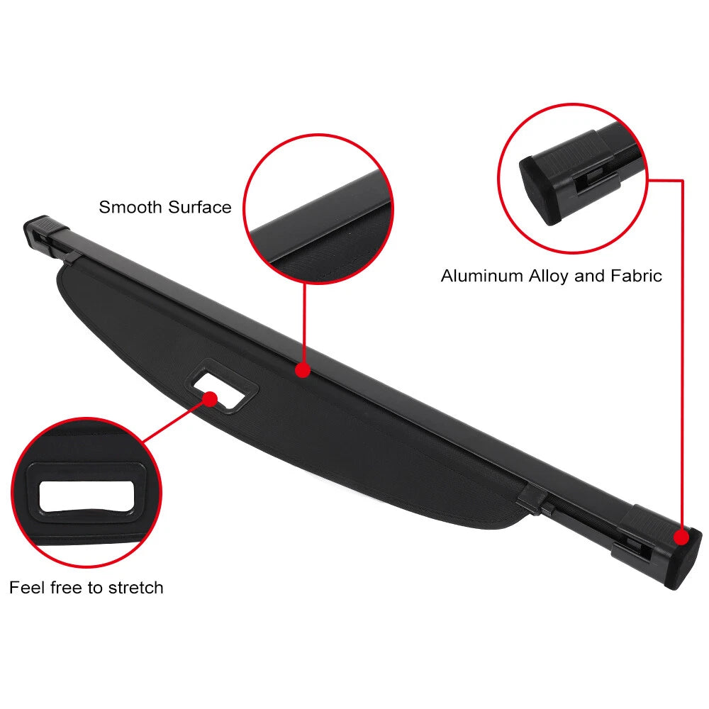 Retractable Rear Cargo Security Trunk Cover for Kia EV6 (2022–2024)