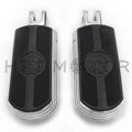 Chrome Skull Rubber Footpeg for Harley FXBB FXBR FXBRS FXLR (2018–Later)
