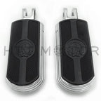 Chrome Skull Rubber Footpeg for Harley FXBB FXBR FXBRS FXLR (2018–Later)
