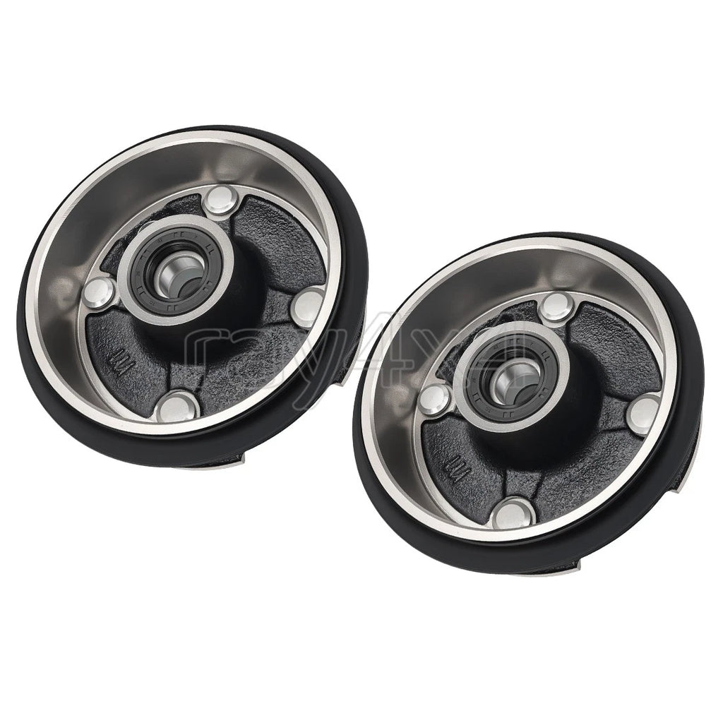 2 Front Brake Drums for Honda FourTrax TRX200D (1991–1997)