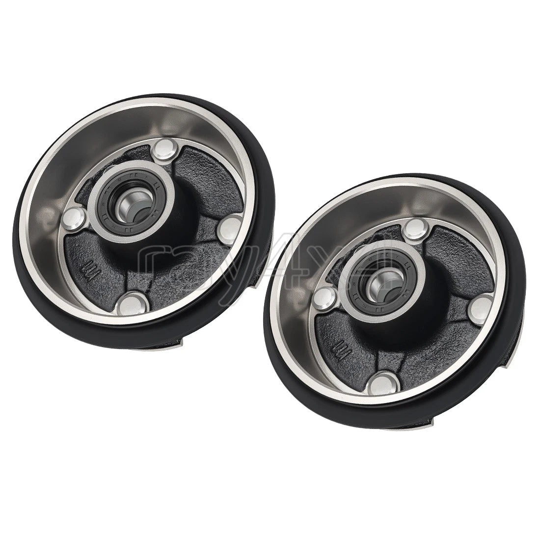 2 Front Brake Drums for Honda FourTrax TRX200D (1991–1997)