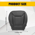 Driver Bottom Perforated Leather Cover for Subaru Forester (2019–2024)