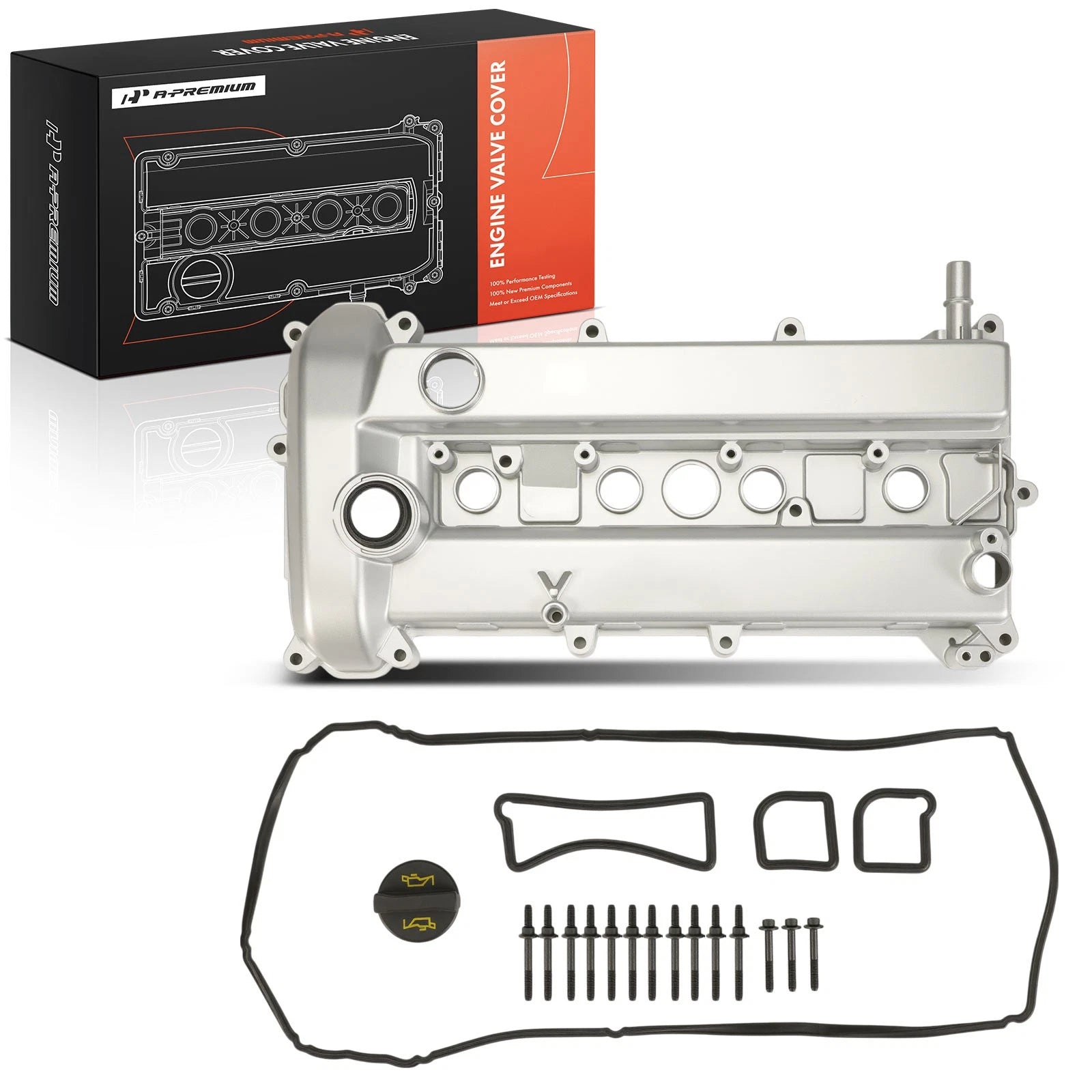 Engine Valve Cover with Cap & Gasket for Ford Escape (2012)