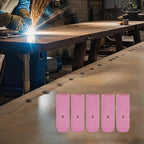 5PCS Alumina Shield Cups Nozzles for WP 17 18 26 Torches (10N46, 125mm)