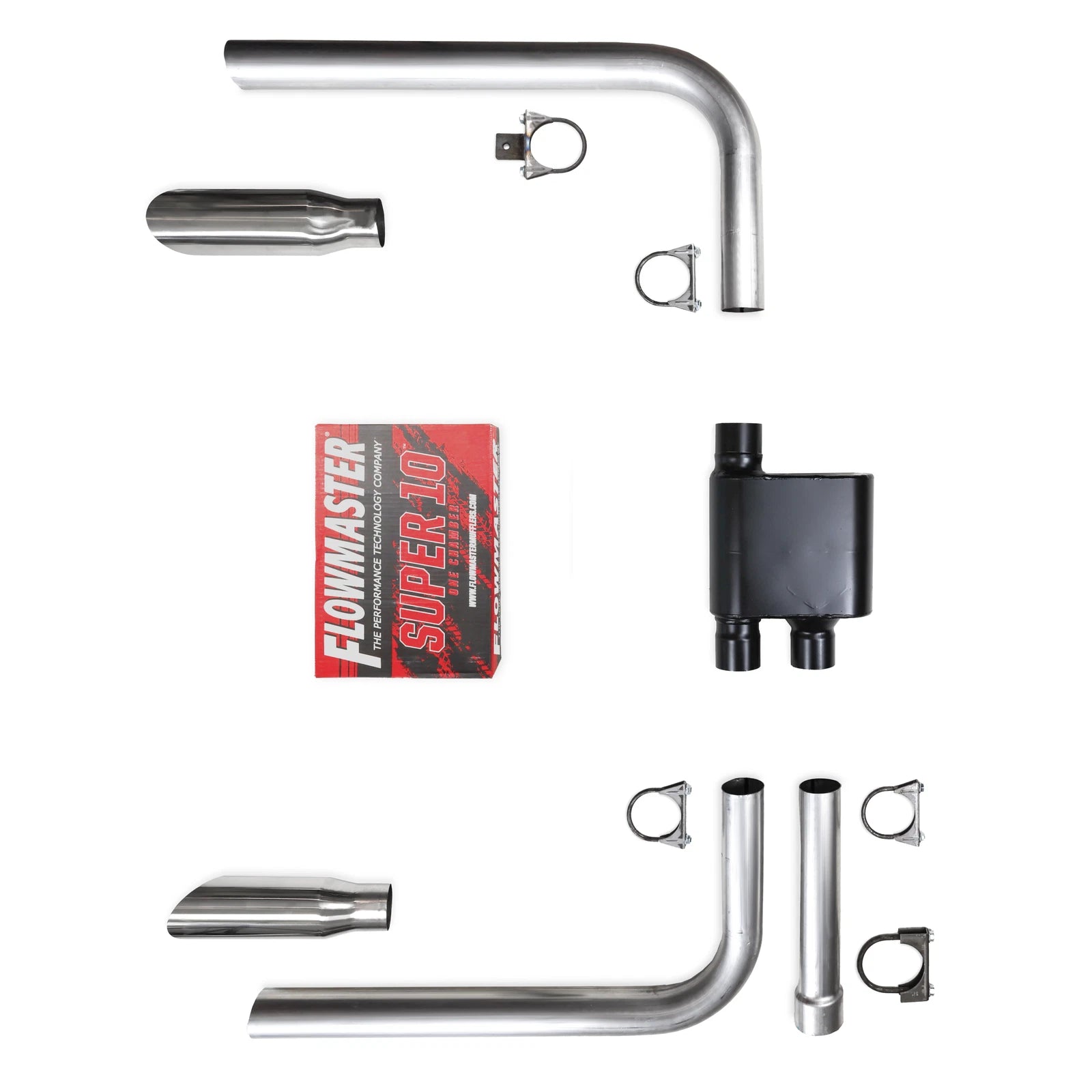 Exhaust System for Camaro Firebird (1982–1992) w/ Flowmaster Super 10 Tips