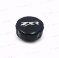 Black Brake Fluid Reservoir Cap Cover for Kawasaki ZX10R (2004–2008) / ZX12R (2000–2005)