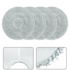 4X Mop Cloth Kit for Cecotec Conga X50 Robot Vacuum Microfiber