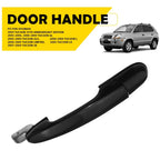 Rear Left Side Black Exterior Door Handle for Hyundai Tucson (2005–2009)