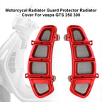 Radiator Guard Protector for Vespa GTS 250 300 (2008–2020) Red