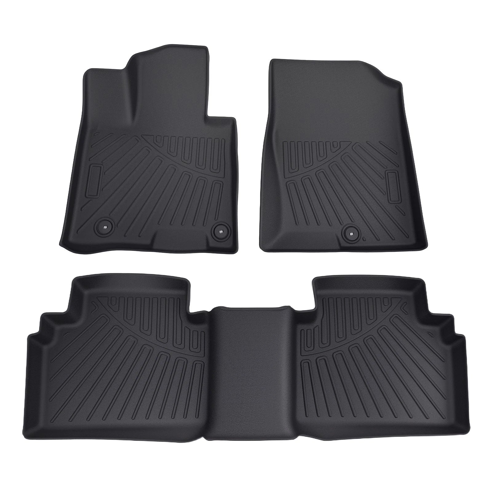Set of 4 Car Floor Mats for Hyundai Tucson (2022–2025) TPE Black Waterproof
