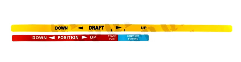 Lift Arm Position Decal for Massey Ferguson 35, 135 (1956–1975)