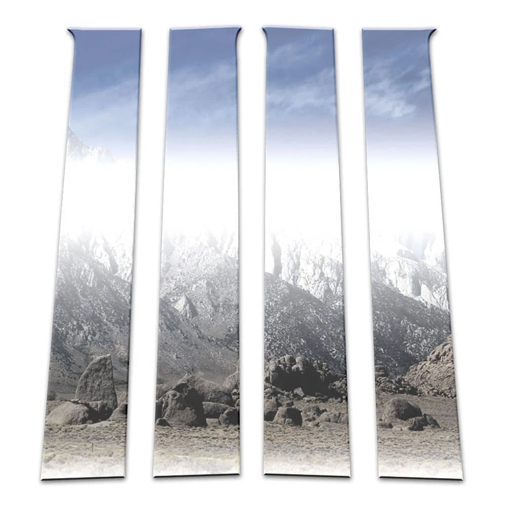Pillar Post Covers Diamond Grade 4pc Replacement for Chevy Silverado (2014–2018)