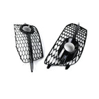 Honeycomb Front Grille Fog Light Covers for Audi Q3 (2012-2014)