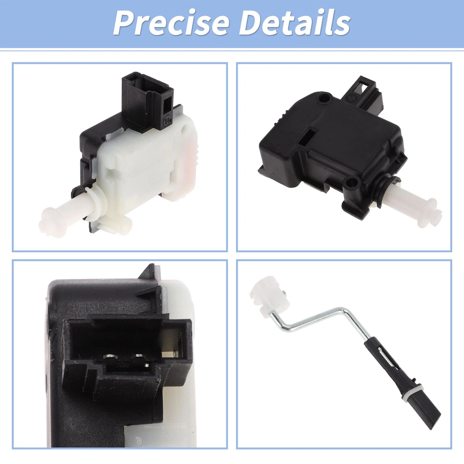 Fuel Filler Flap Door Latch Lock Actuator Motor for VW Jetta, Touran (2006–2010)