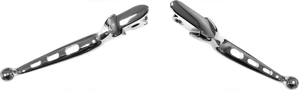 Chrome Brake & Clutch Lever Set for Harley Davidson FLHR & FLHTC (1994–2023)