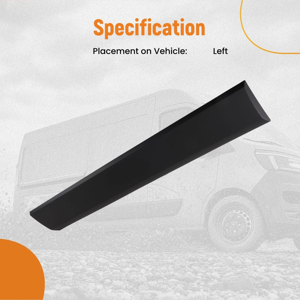 Left Door Trim for Ford Transit 150/250/350 HD (2015–2024) Black