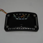 Black License Plate Frame Bracket w/ LED for Harley FLSTN (2005–2020)