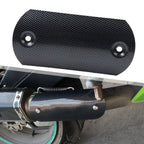 Exhaust Middle Pipe Heat Shield Cover for Motorcycle (Carbon Like)
