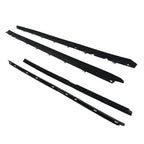 Set of 4 Window Sweep Weatherstrip Felt Seal Kit for Chevy Corvette (1990–1996)